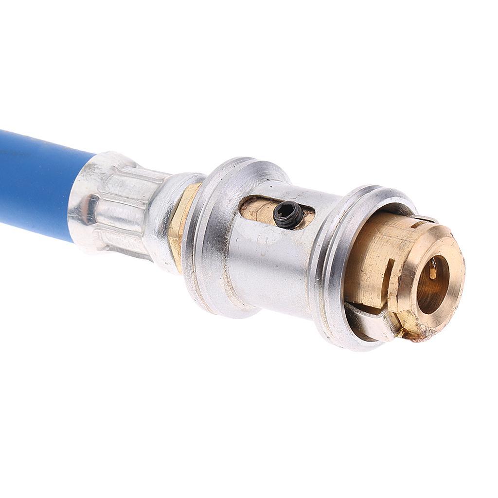 Car Air Tire Pressure Filler Fill Inflator Gauge Chuck Heavy Duty Rubber Hose High Performance