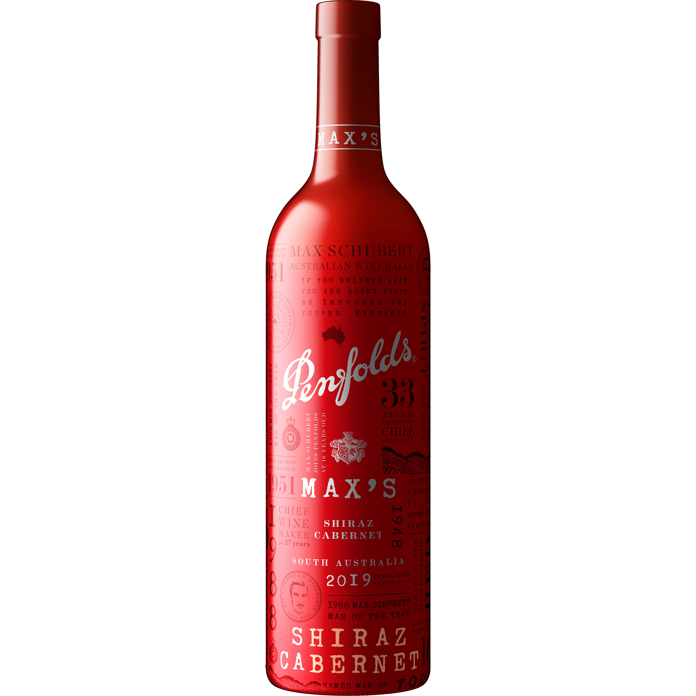 Rượu vang đỏ Úc MAX'S Shiraz Cabernet Sauvignon (750ml 14,5%) - Hộp quà phiên bản giới hạn