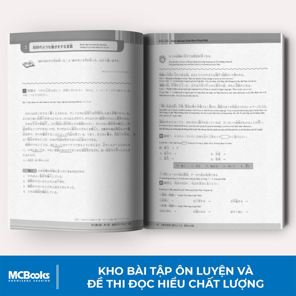 Sách - Luyện Thi Năng Lực Tiếng Nhật Đọc Hiểu N3 - Trang Bị Kiến Thức Cho Kỳ Thi JLPT N3