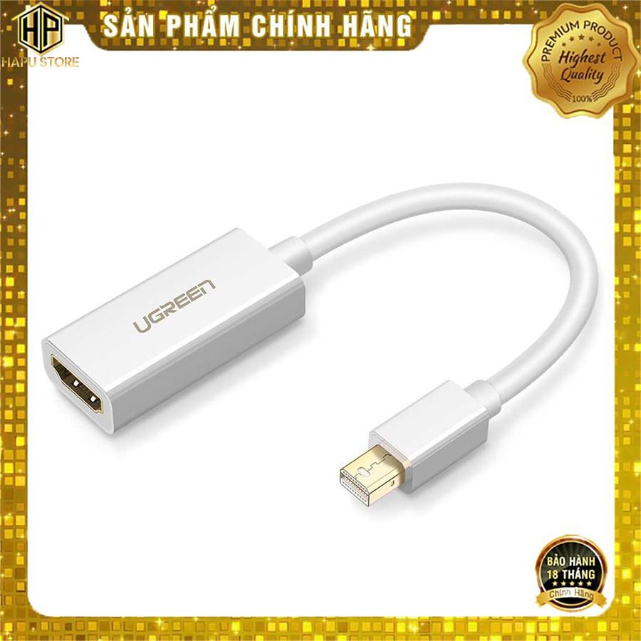 Cáp Mini Displayport sang HDMI Ugreen 10460 độ phân giải Full HD chính hãng - Hàng Chính Hãng