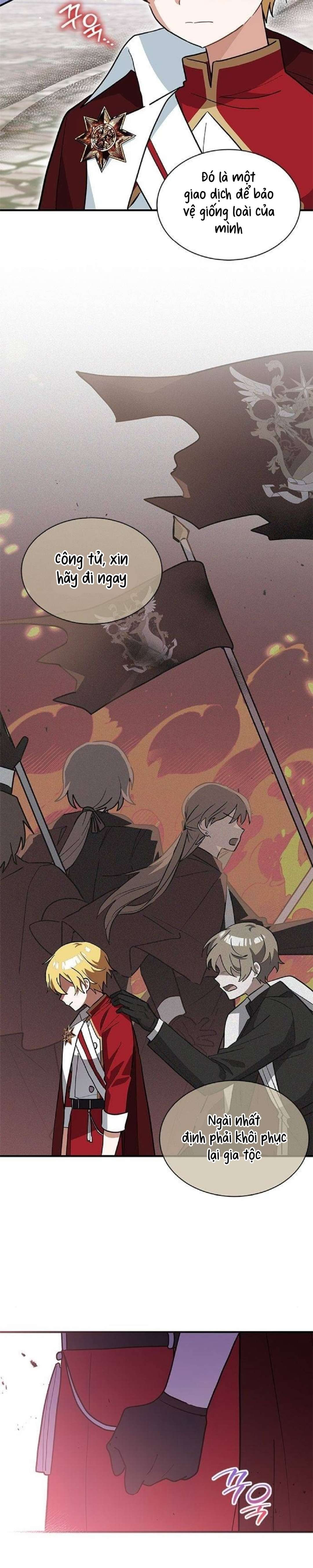 mèo con được gia tộc sói nhận nuôi? chapter 33 4