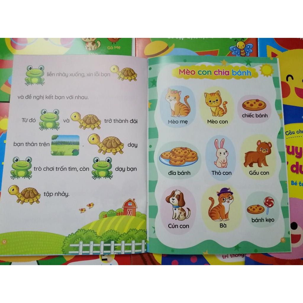 Truyện Tranh Tư Duy Cho Bé, Truyện Tư Duy Hình Ảnh - Bé Tập Đọc, Học Điều Hay