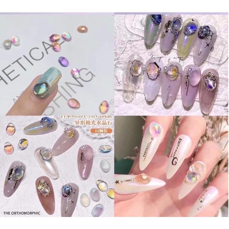 Đá mắt mèo mix phụ kiện deal sốc