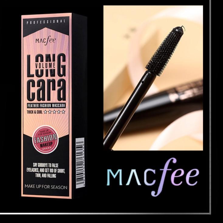 Mascara chống thấm nước và làm cong mi dài Long Cara 10ml