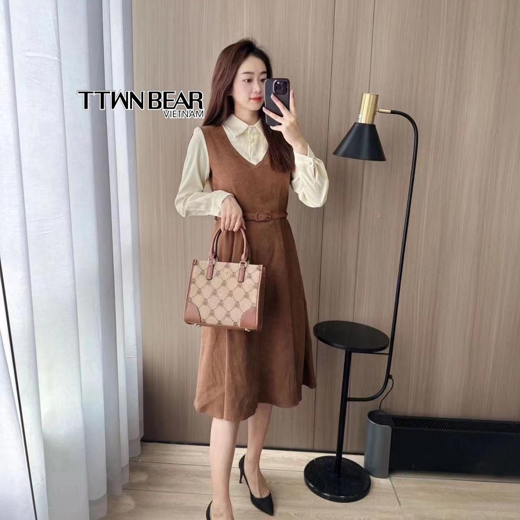 Túi tote da TN2868 đeo chéo thời trang công sở TTWN BEAR