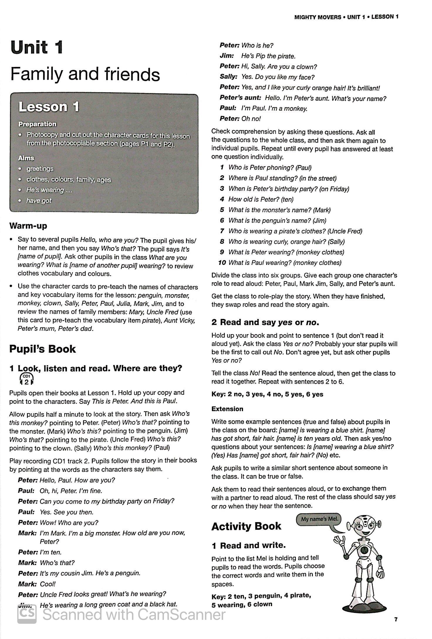 Mighty Movers 2nd Edition - Teacher's Book (Kèm DVD)