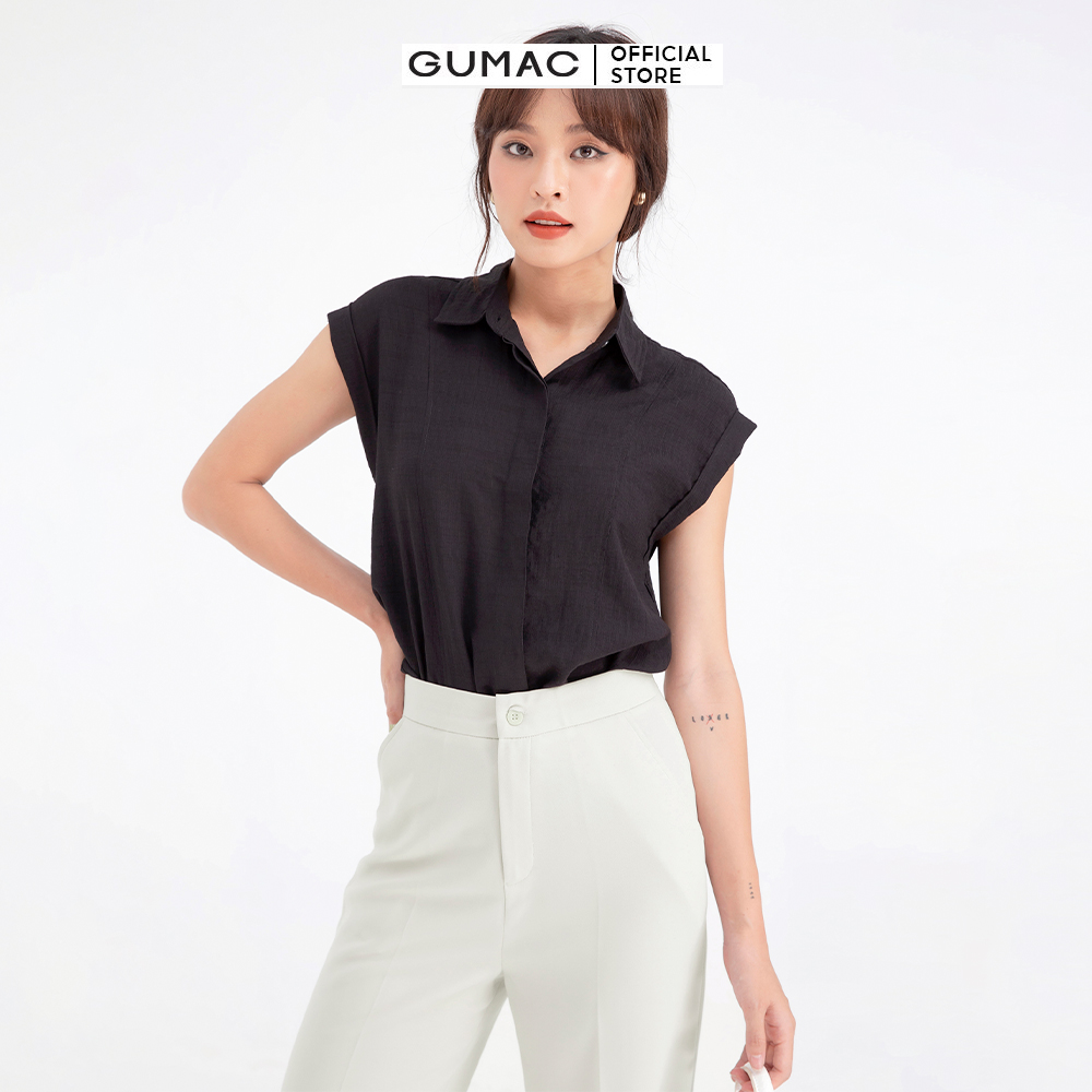 Quần tây nữ cơ bản ống suông GUMAC QB666