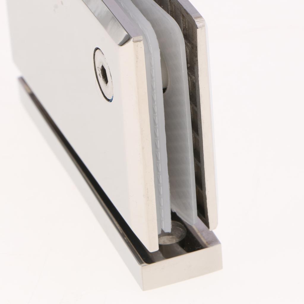 360 Degree Bathroom Showcase Cabinet Bracket Glass Shower Door Hinge-5mm