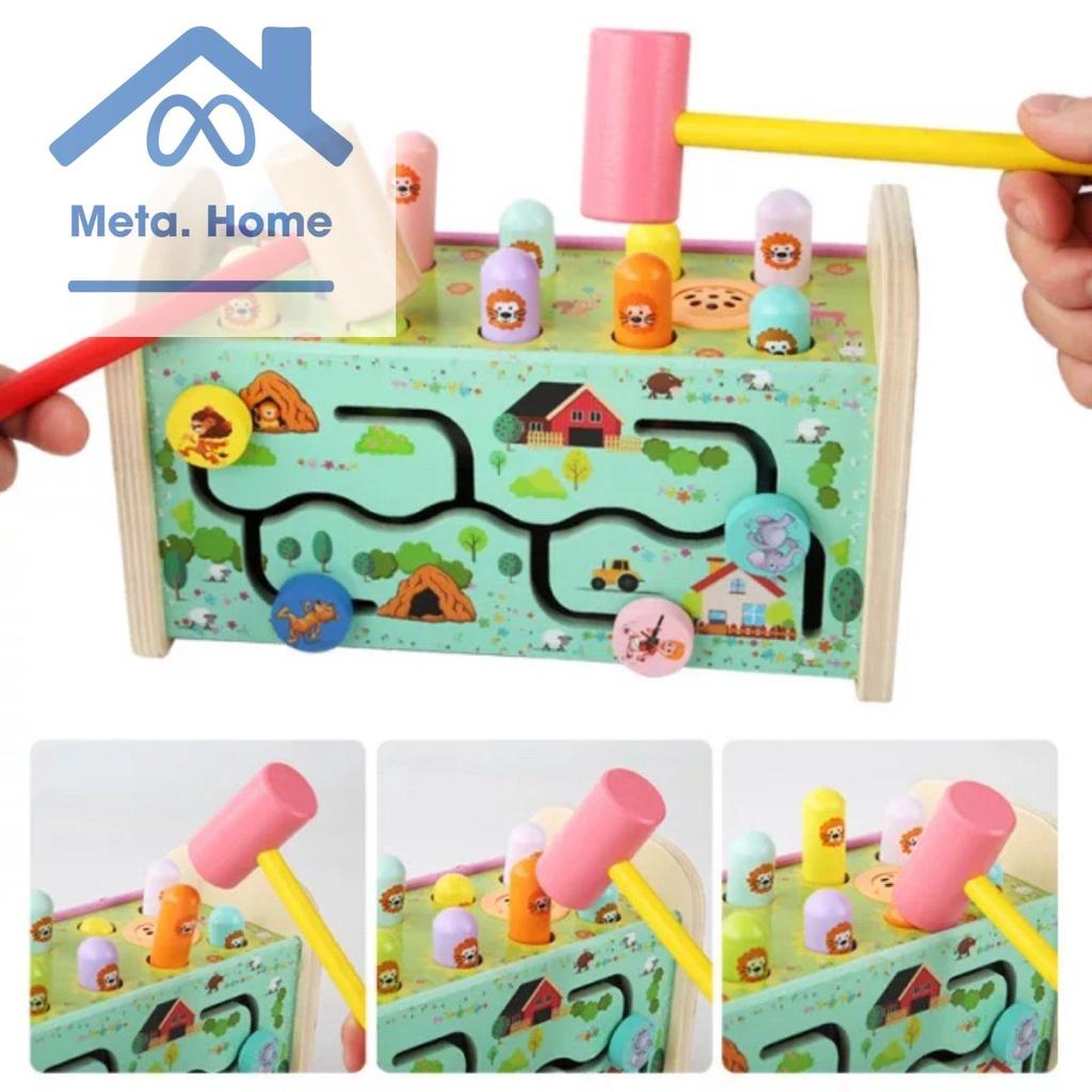 Đập chuột kết hợp đàn và tìm đường đa năng hình sư tử