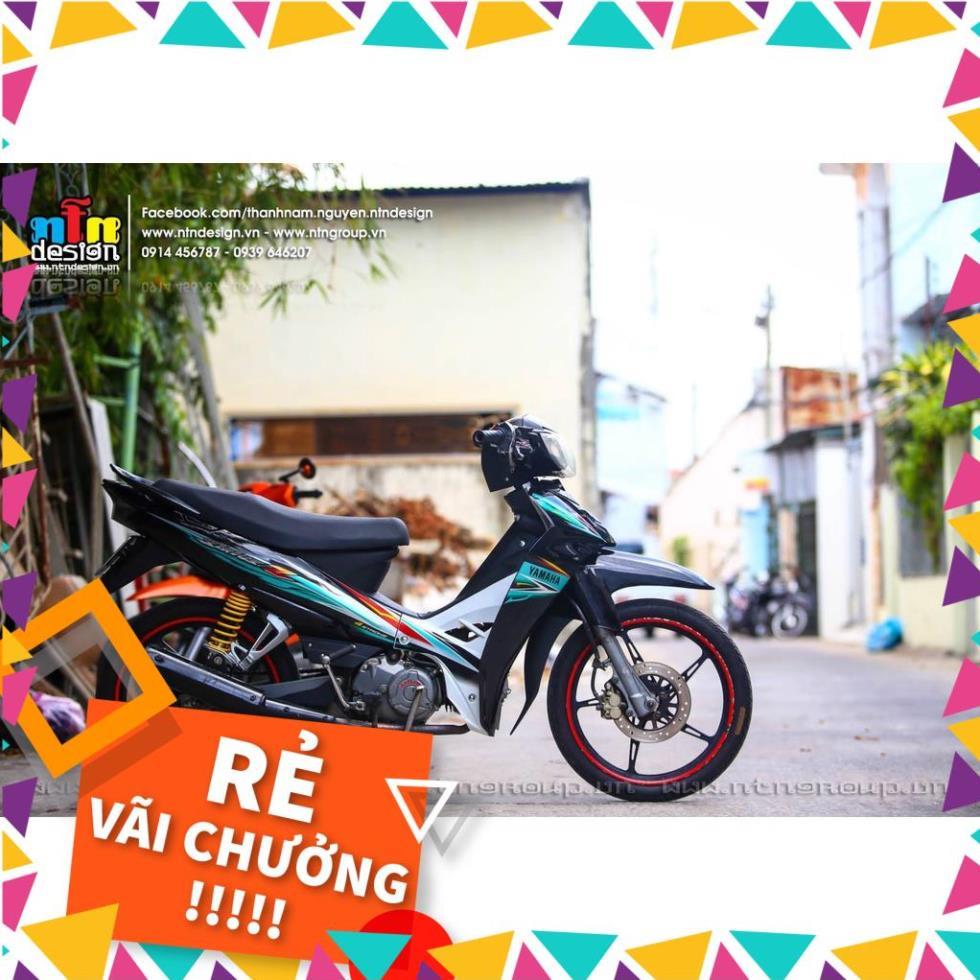 Tem Rời Sirius Mẫu Hoa Văn Chữ Spark Z Xanh Đen