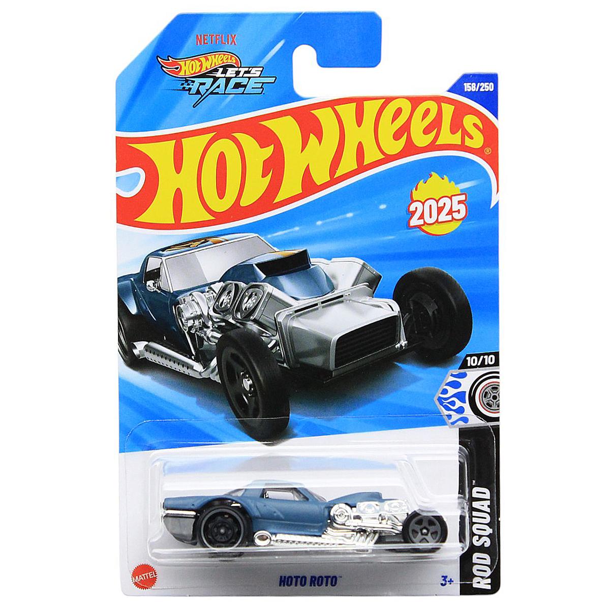 Siêu Xe Hot Wheels C4982 - 158/250 - Hoto Roto (Mẫu Màu Giao Ngẫu Nhiên)