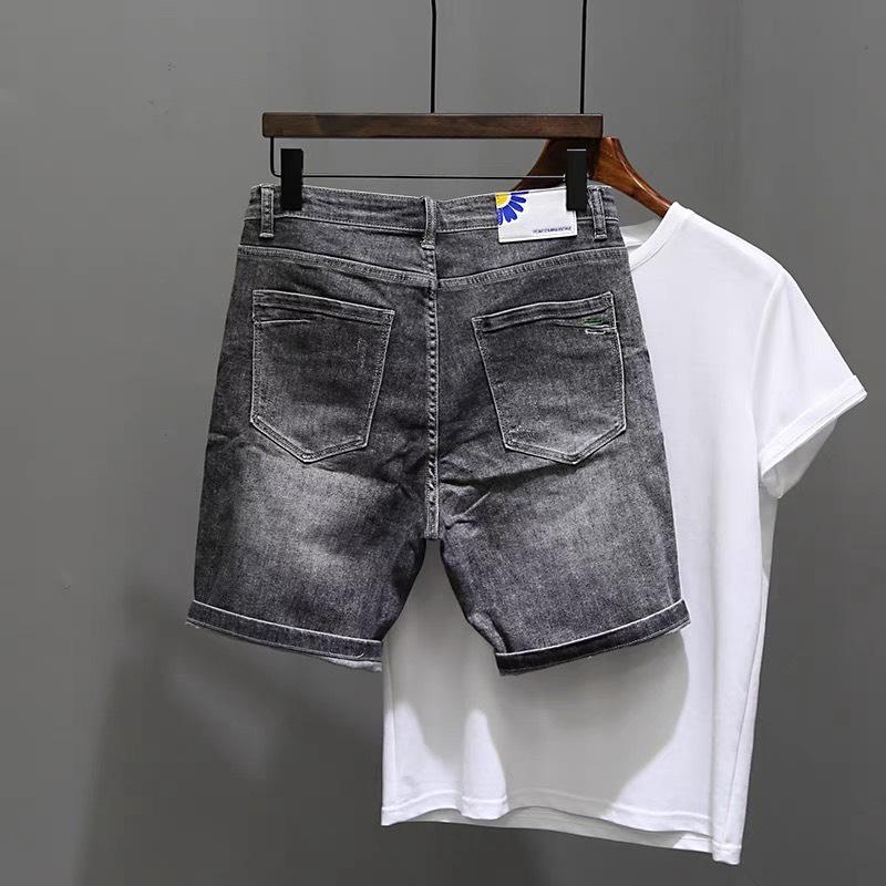QUẦN SHORT JEAN NAM MẪU ĐẸP MÀU XÁM ĐEN ĐANG ĐƯỢC YÊU THÍCH 241