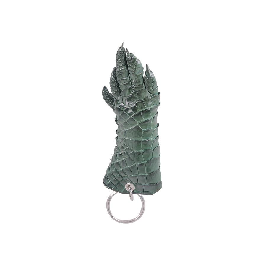 Móc khóa da cá sấu Huy Hoàng màu xanh navy HC8276