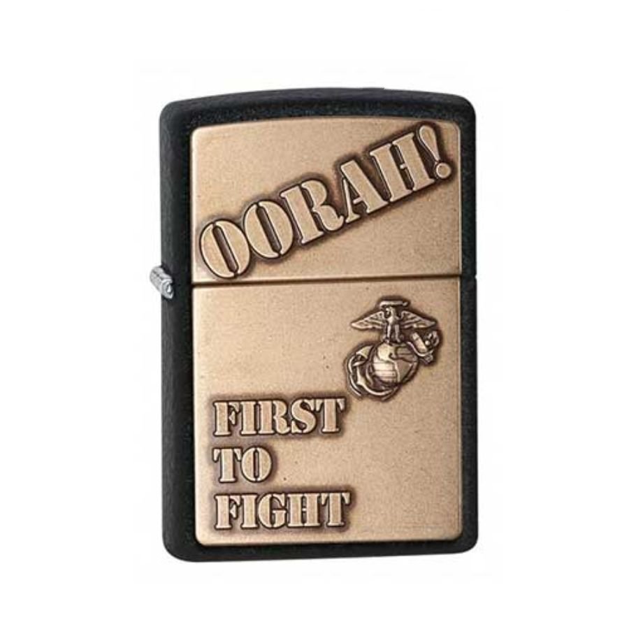 Bật Lửa Zippo 28368 – Zippo First To Fight Black Crackle