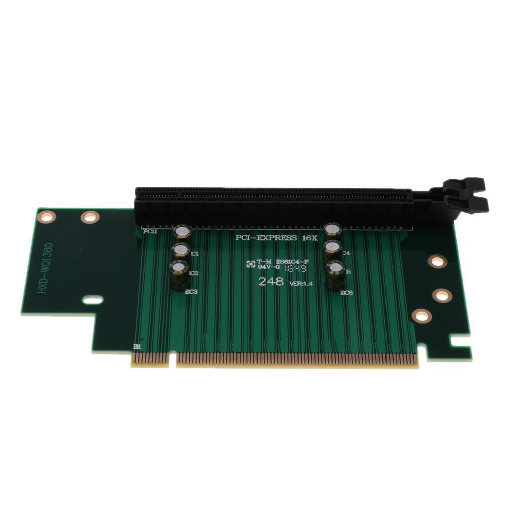 PCI-E 16X Express Durable Adapter Riser Card Without Extended Cable For PC