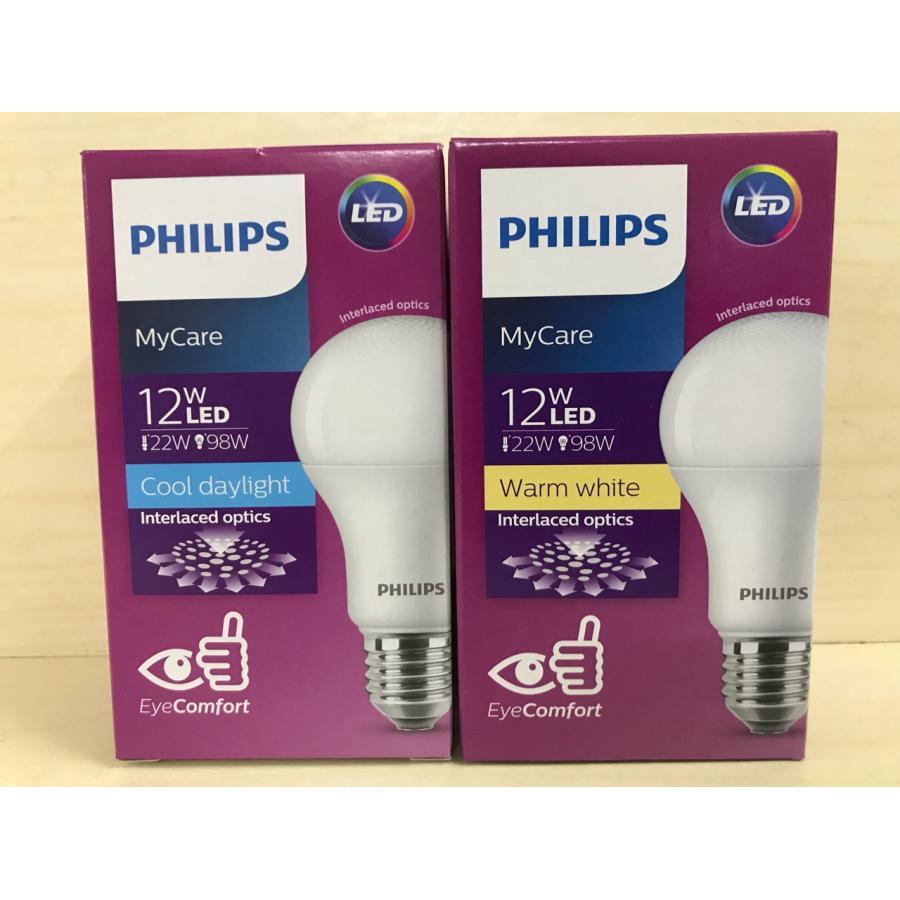 Bóng đèn Philips LED MyCare 12W 6500K E27 A60 - Ánh sáng trắng - Hàng Chính Hãng