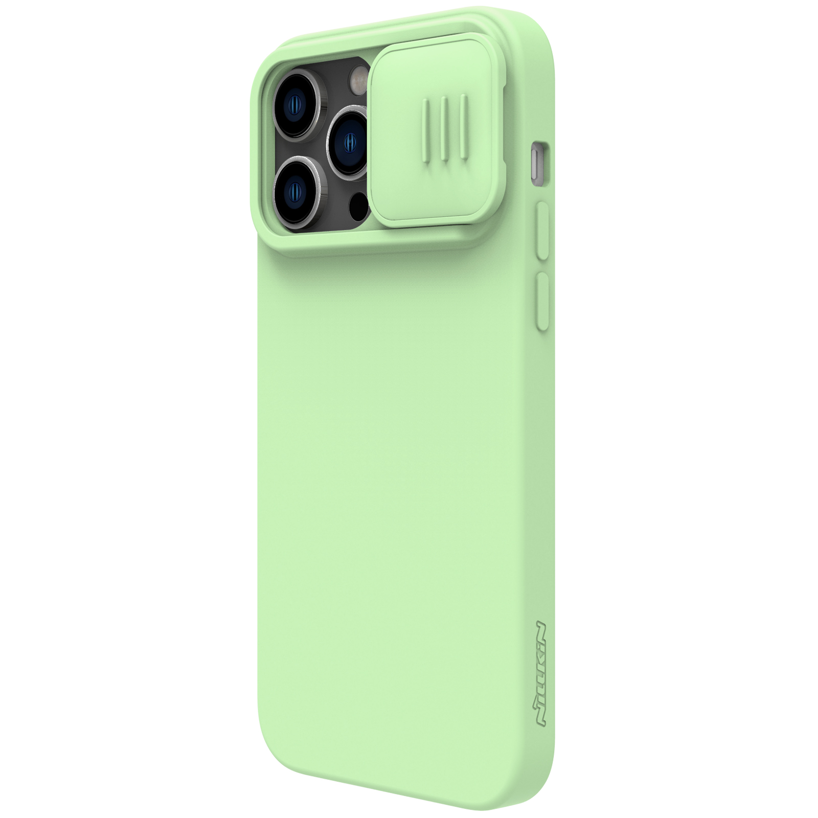 Ốp Lưng Nillkin CamShield Silky Silicone cho iPhone 14 Pro Max - Hàng Nhập Khẩu