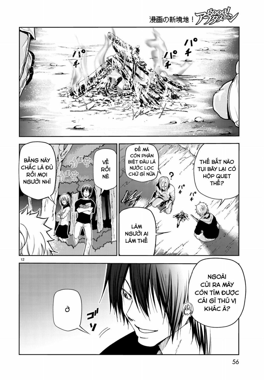 cô gái thích lặn - grand blue chapter 43 12