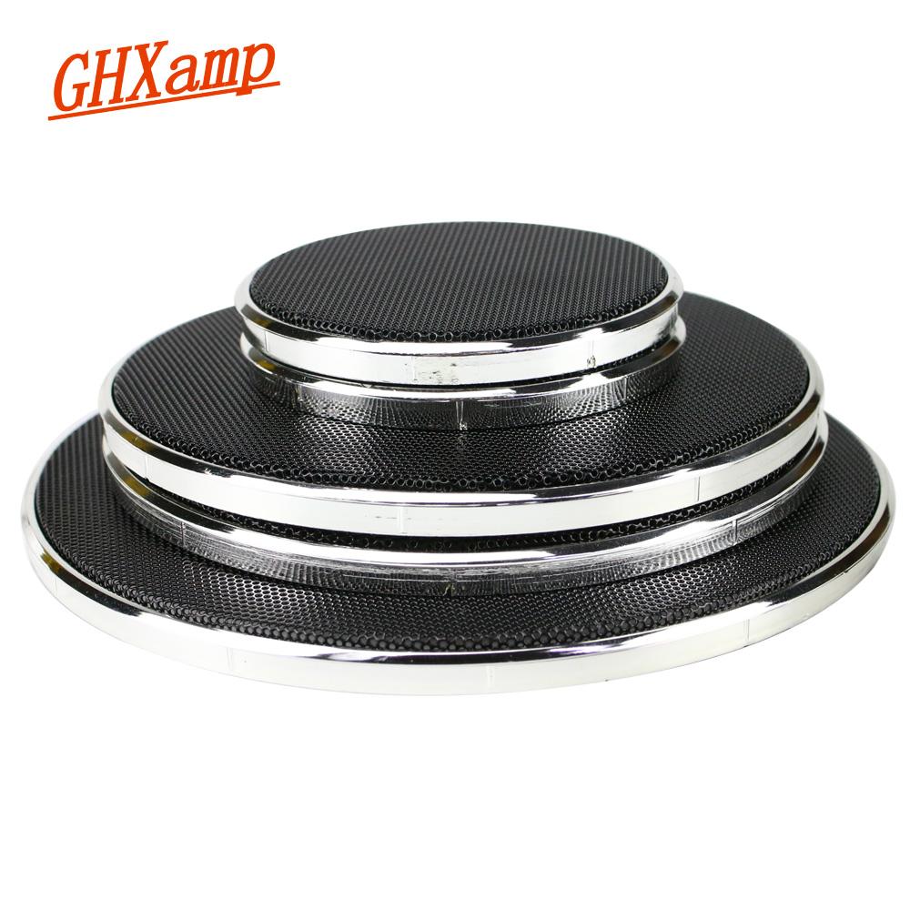 Ghxamp 2pcs 1 inch 2 inch 6,5 inch loa vỉ nướng lưới loa loa bảo vệ tweeter tweeter net xịt màu đen Color: 6.5inch