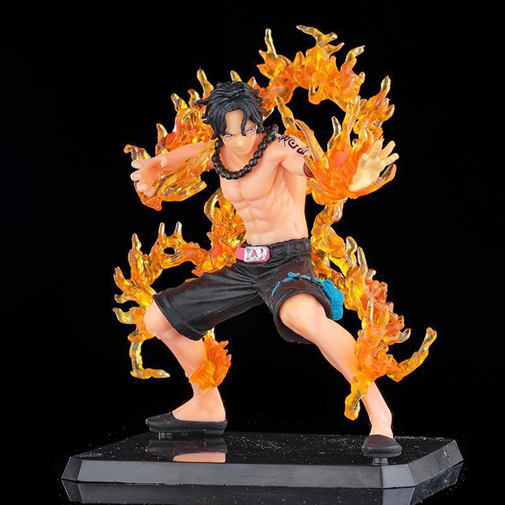 Mô Hình One Piece Ace Hỏa Quyền. Đồ Chơi Mô Hình. Sản phẩm đồ chơi cao cấp bày Taplo ô tô, tủ sách. Decor trang trí phòng khách, bàn làm việc…Làm quà tặng cho trẻ em cũng cực kỳ dễ thương.