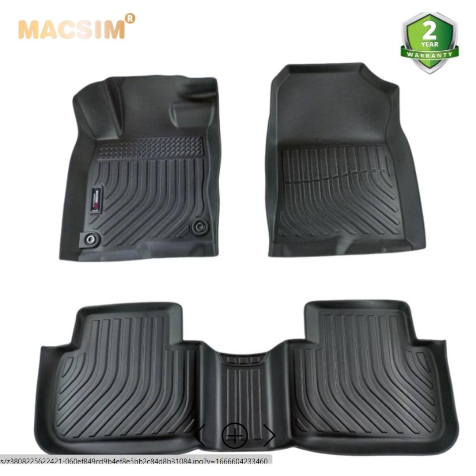 Thảm lót sàn ô tô xe Honda civic 2022  nhãn hiệu Macsim- chất liệu tpe cao cấp