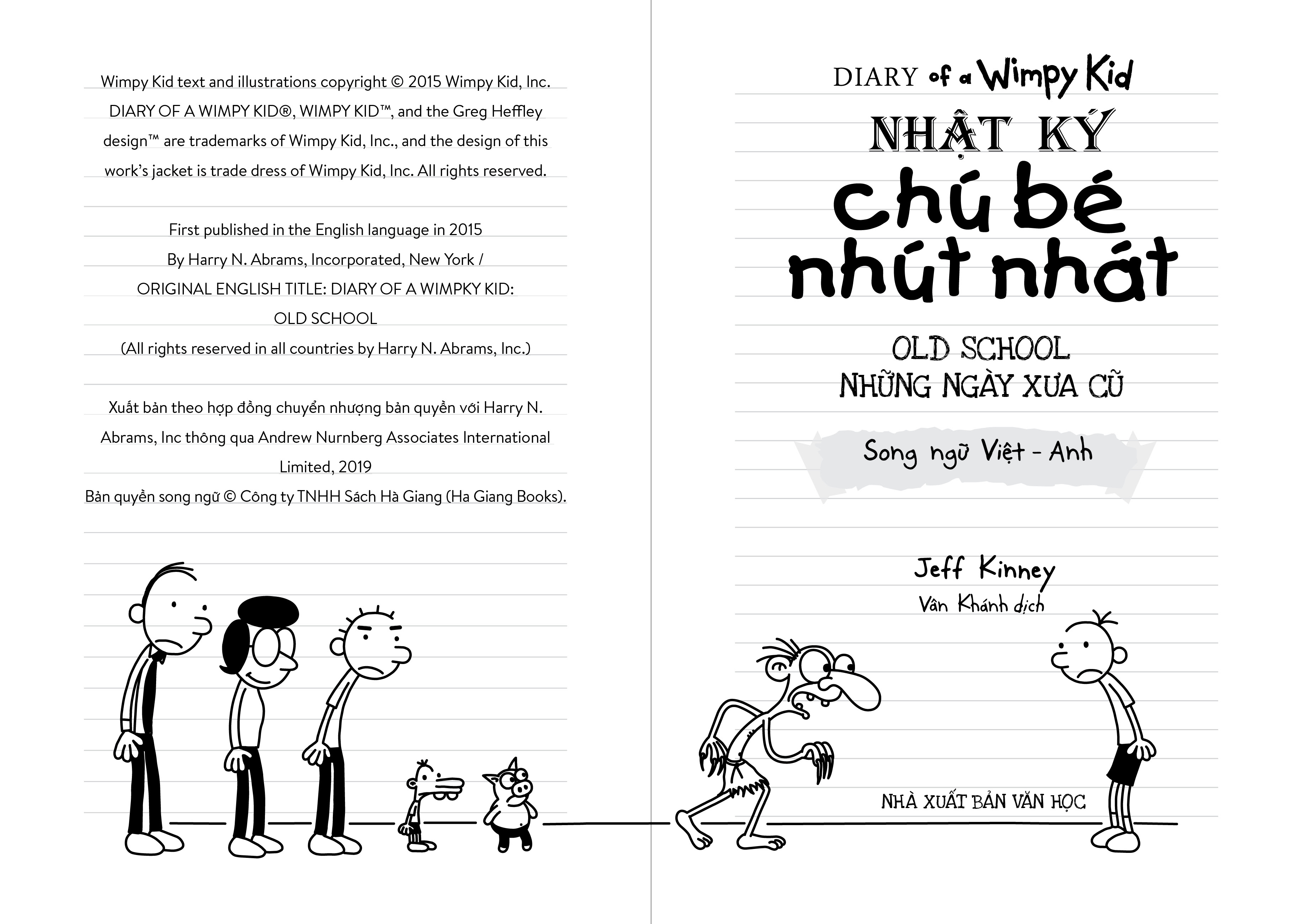 Nhật ký chú bé nhút nhát Song ngữ Việt-Anh Tập 10 (Những ngày xưa cũ)