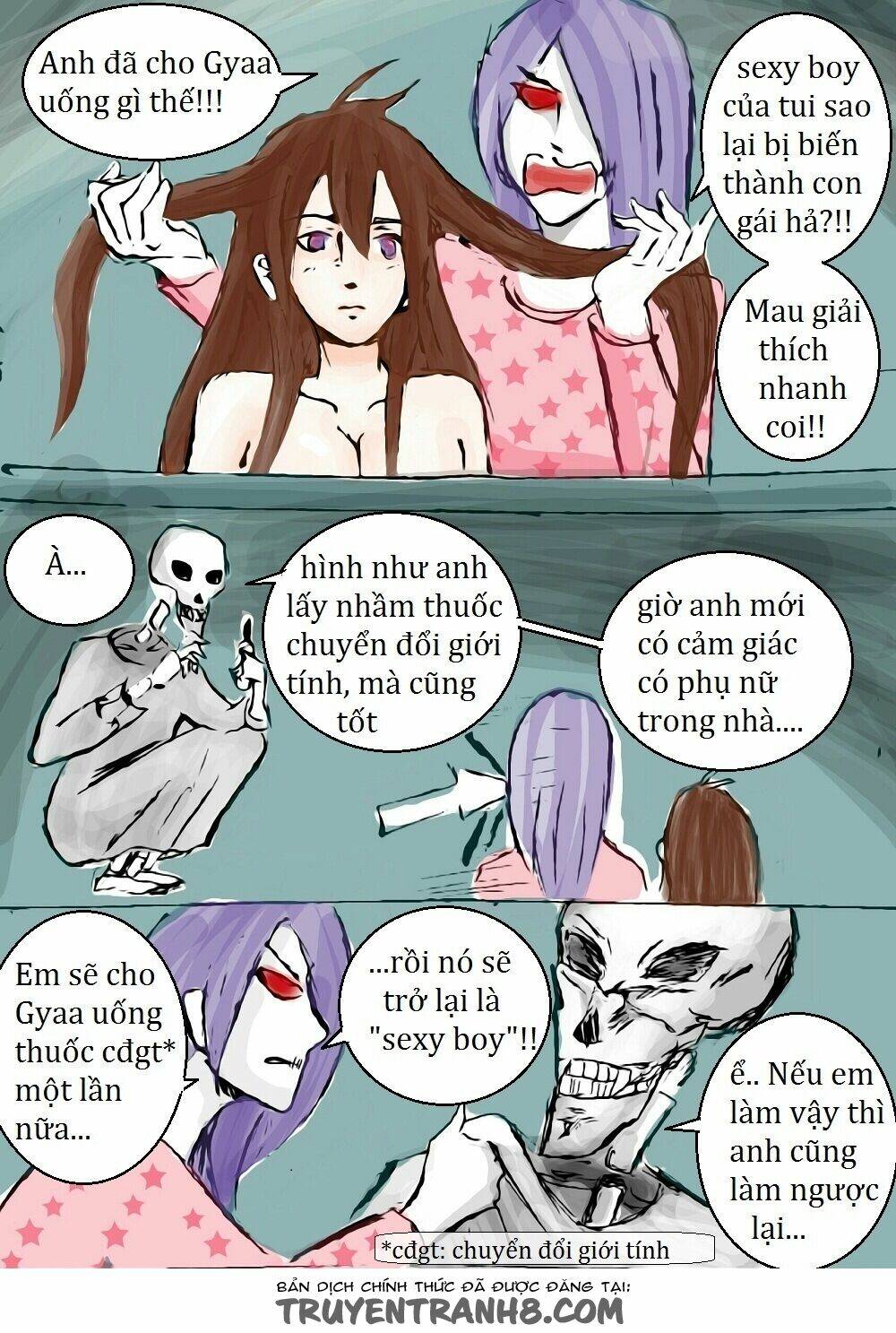 gia đình thần chết chapter 3 8