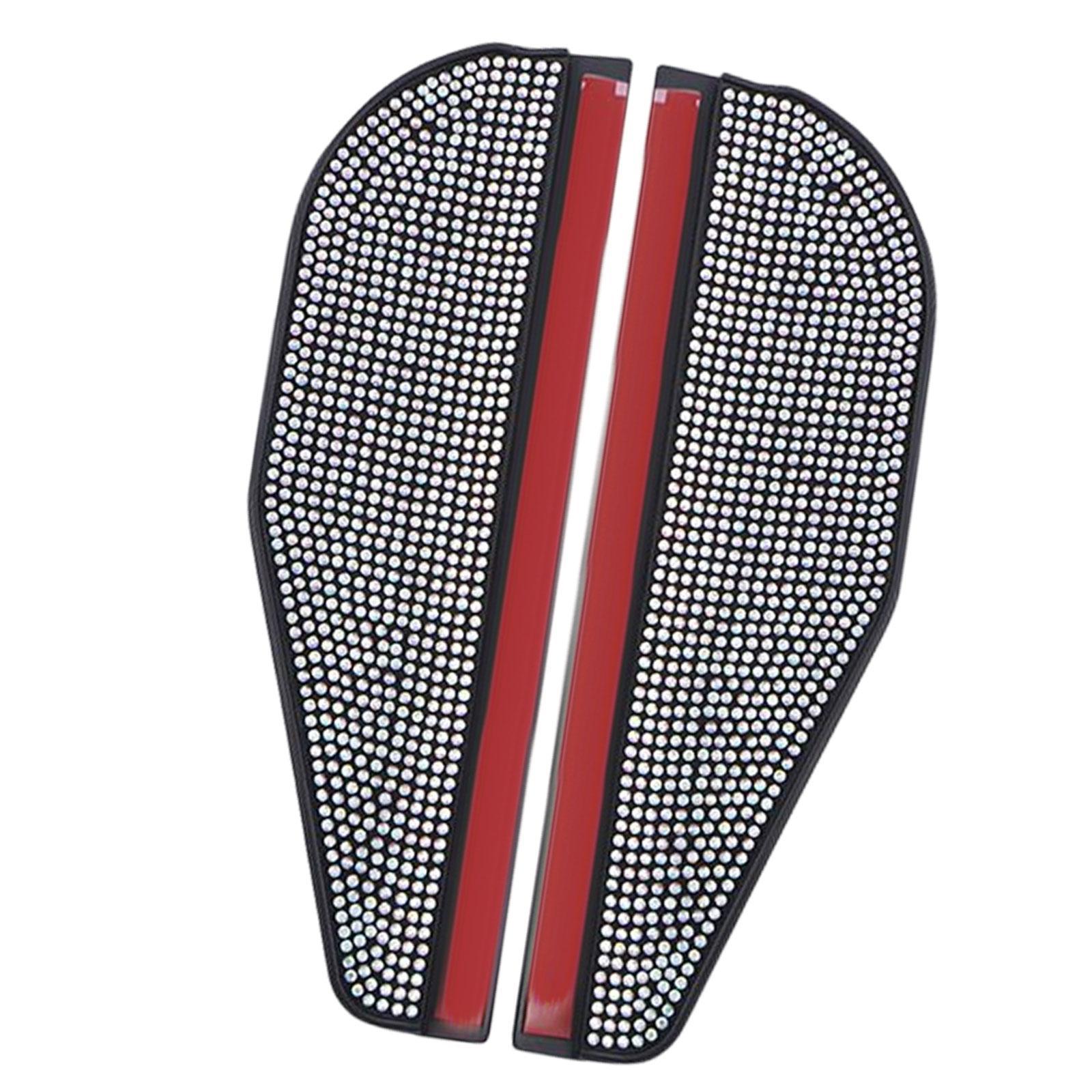 2x Universal Car Side Mirror Rain  Eyebrow Guard Accessories Protective Covers Sun Visor