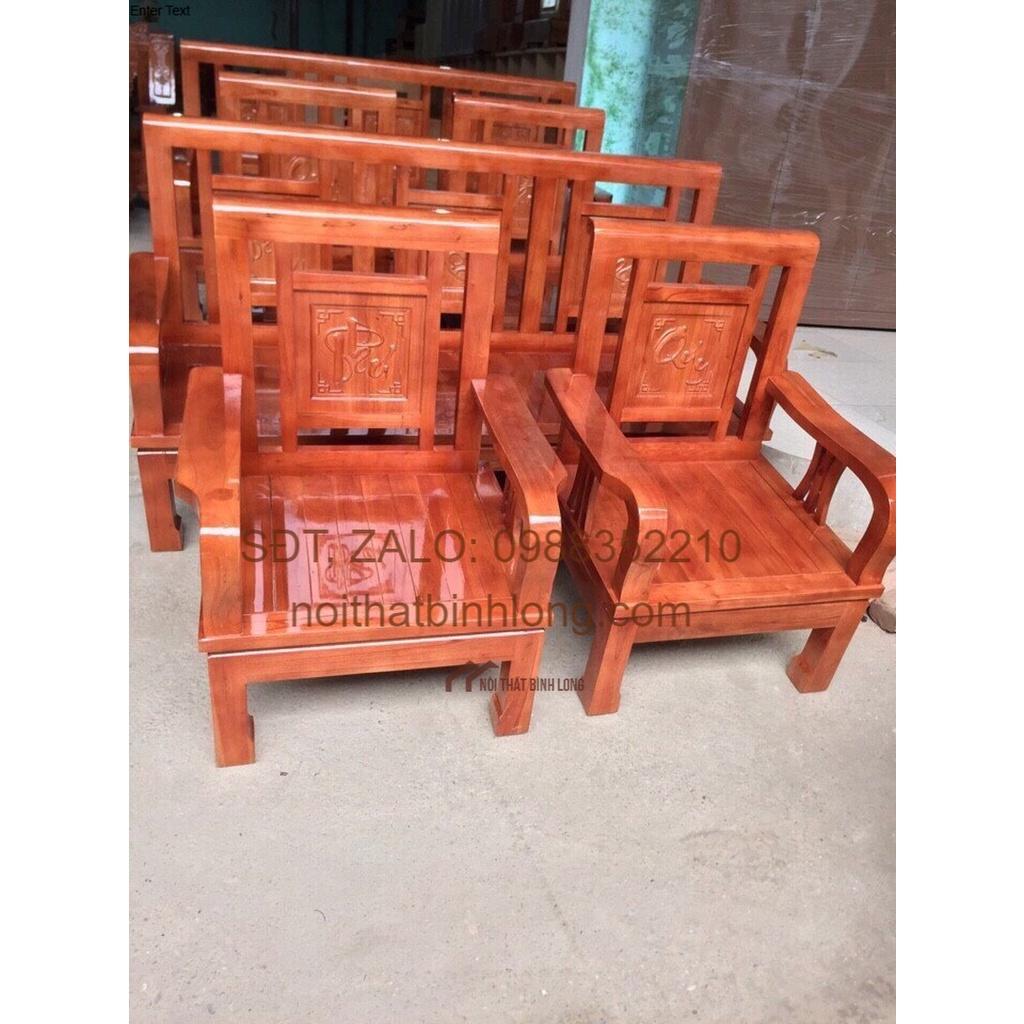 Bộ bàn ghế gỗ phòng khách
