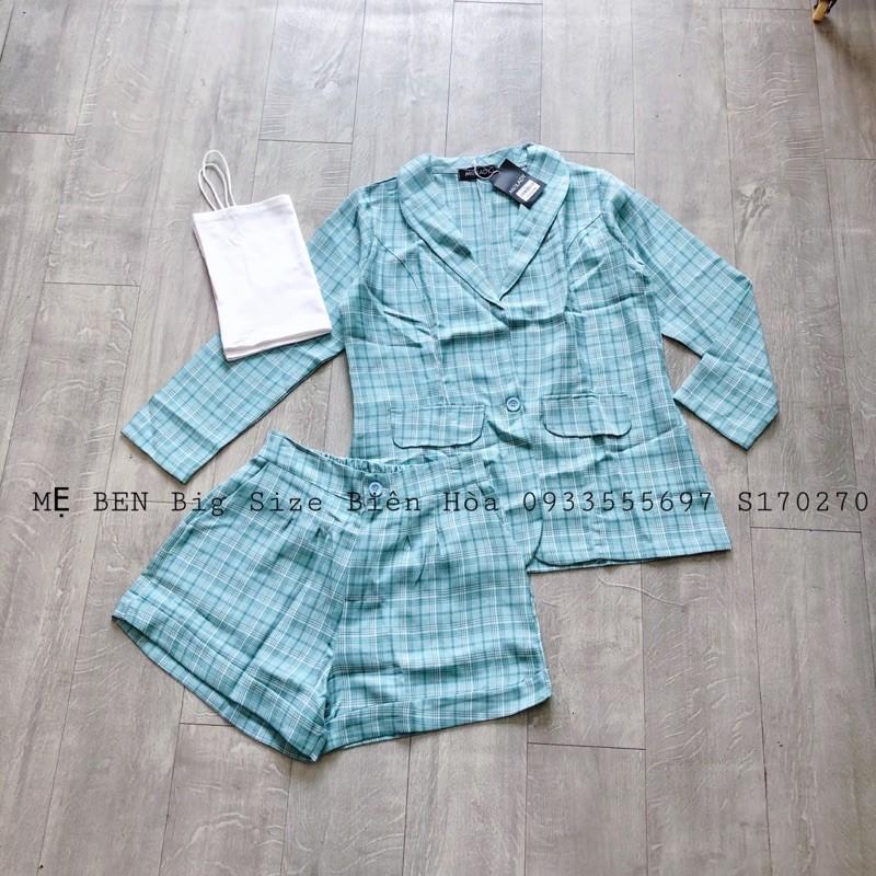 #Bigsize sét áo vest + quần sort