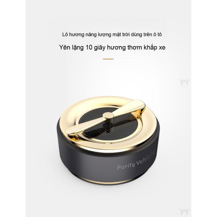 Tán hương để Taplo xe hơi năng lượng mặt trời FRAGRANCE Solar