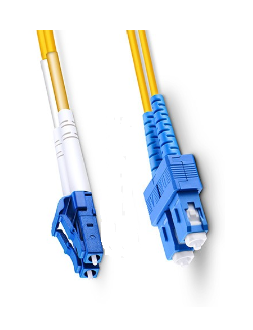 Dây nhảy quang LC to SC UPC Duplex 5m sample - Xmethod Network - Hàng chính hãng