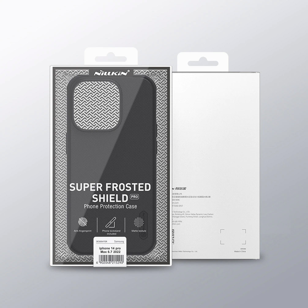 Ốp lưng Nillkin Frosted Shield iPhone 14 Pro Max - hàng chính hãng