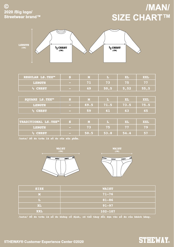 Áo Thun 5THEWAY Tay Dài Vàng aka 5THEWAY /YILAC/ SQUARE LONG SLEEVE TEE in LEMON ICING