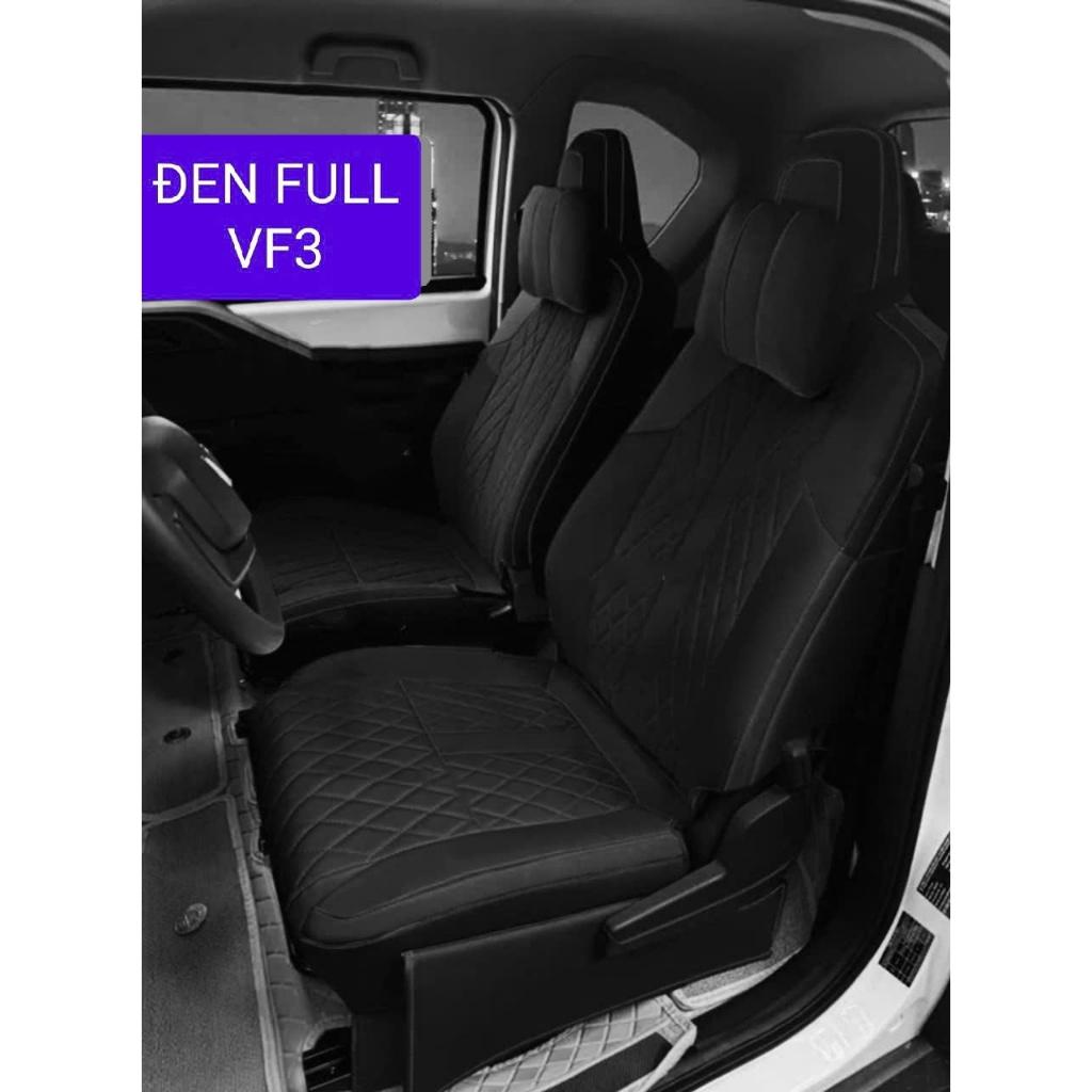 Áo ghế VF3 hàng 9D may theo xe, Áo ghế da Nappa giúp bảo vệ ghế da của xe luôn như mới, Hàng Cao Cấp