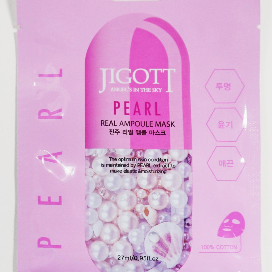 Mặt nạ dưỡng da ngọc trai - JIGOTT (27ml)