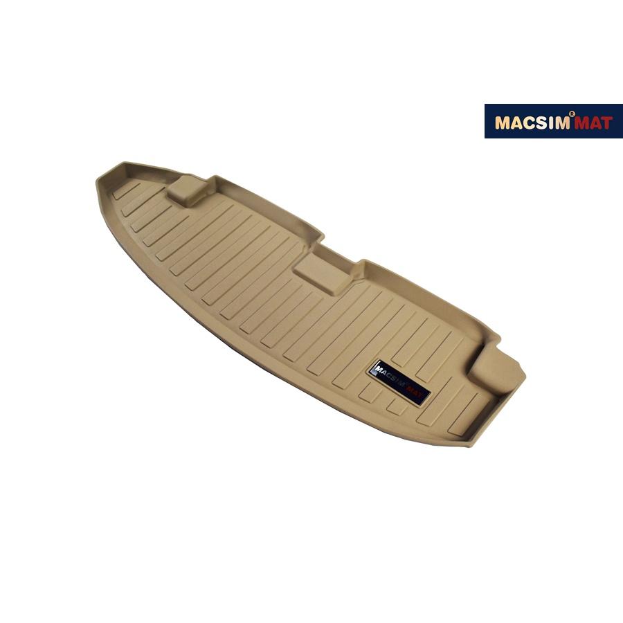 Thảm lót cốp xe ô tô ISUZU MUX nhãn hiệu Macsim chất liệu TPV cao cấp màu be