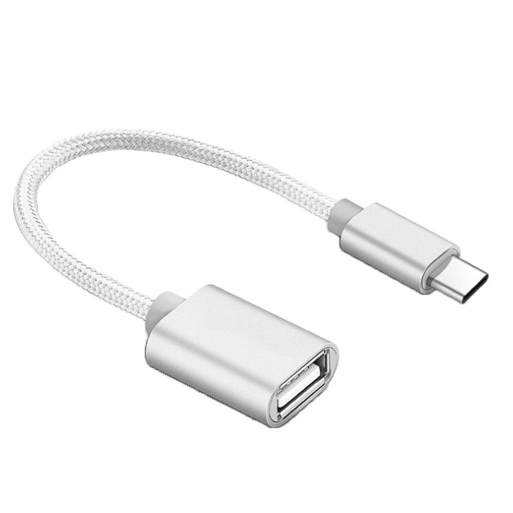 Portable USB Type  To Type  Cable Adapter OTG Data Sync Cable