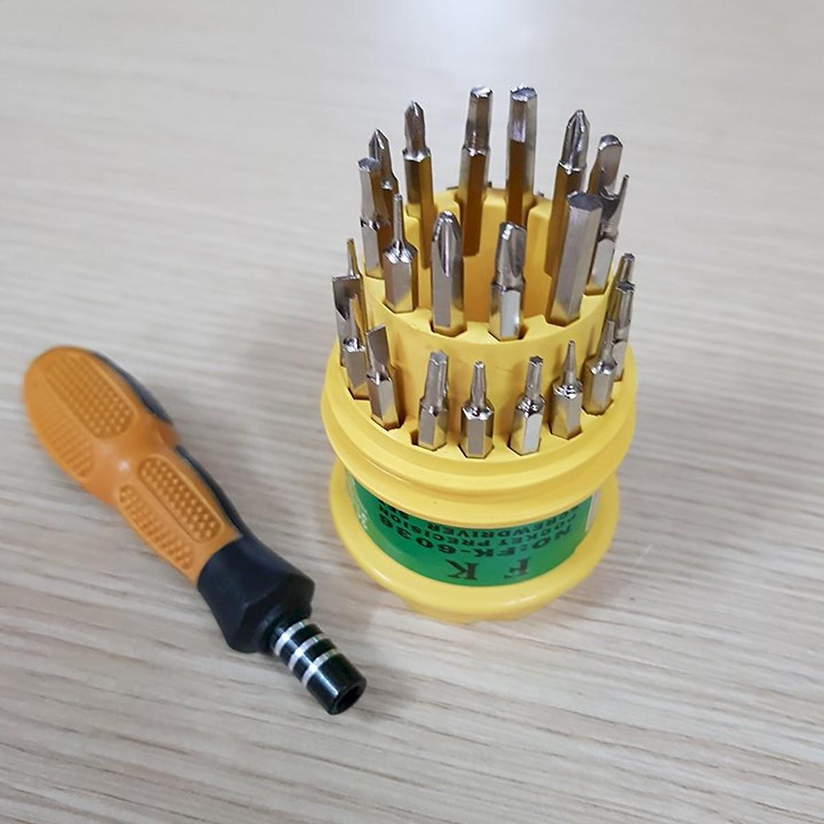 Bộ cốc tua vít đa năng 31 chi tiết - dụng cụ sửa chữa đa năng - Hàng Chất Lượng