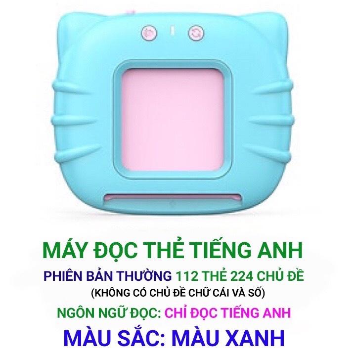 Máy đọc thẻ Flashcard Tiếng Anh Cho Bé 112 Thẻ và 224 Từ Vựng tiếng Anh