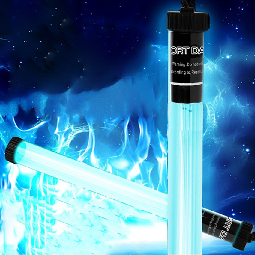 Đèn UV 30W Bóng Kép chất lượng cao, diệt tảo, diệt khuẩn cho bể cá, hồ cá, hồ thủy sinh siêu sạch FORT DI