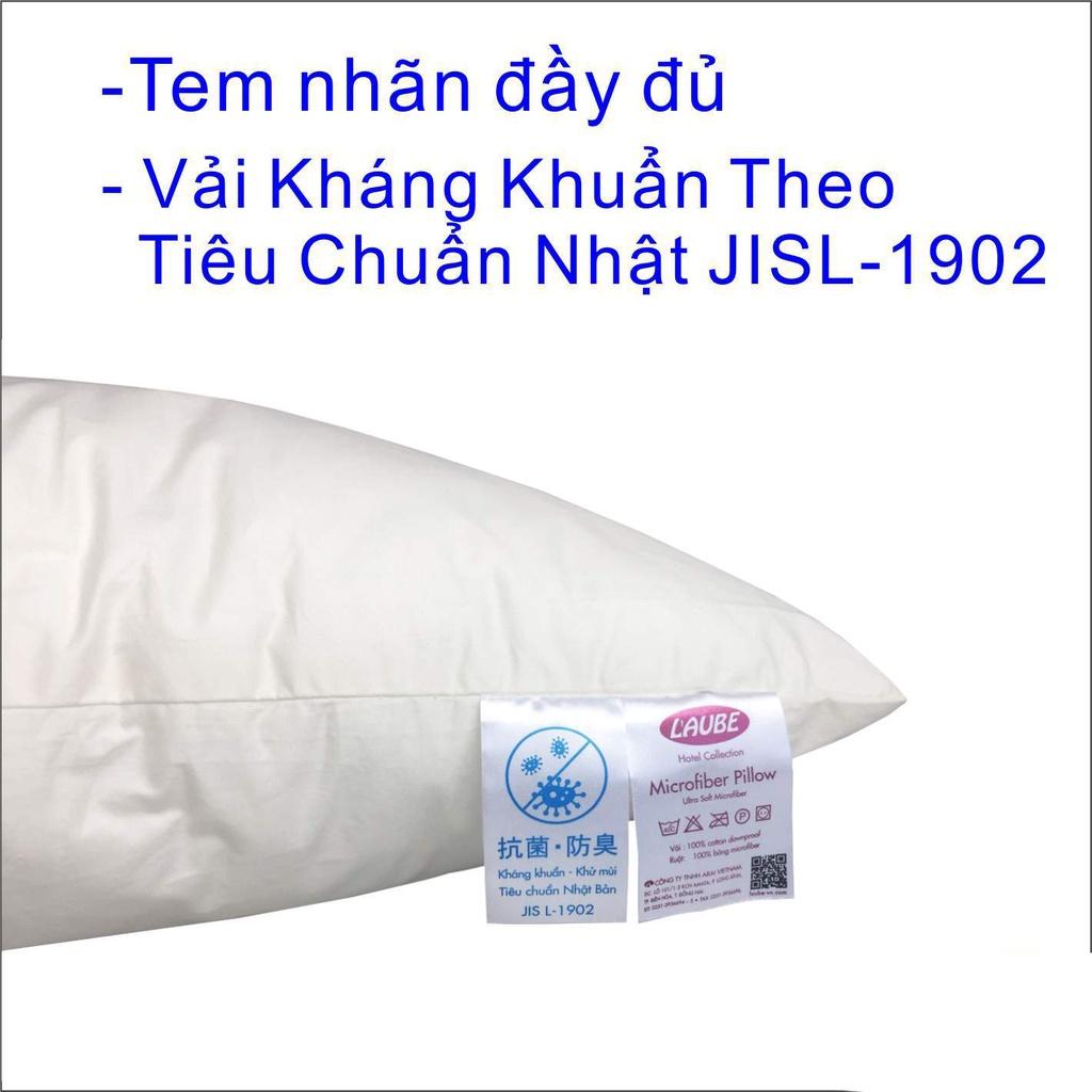 Gối khách sạn siêu mềm Microfiber Kháng Khuẩn 50x70