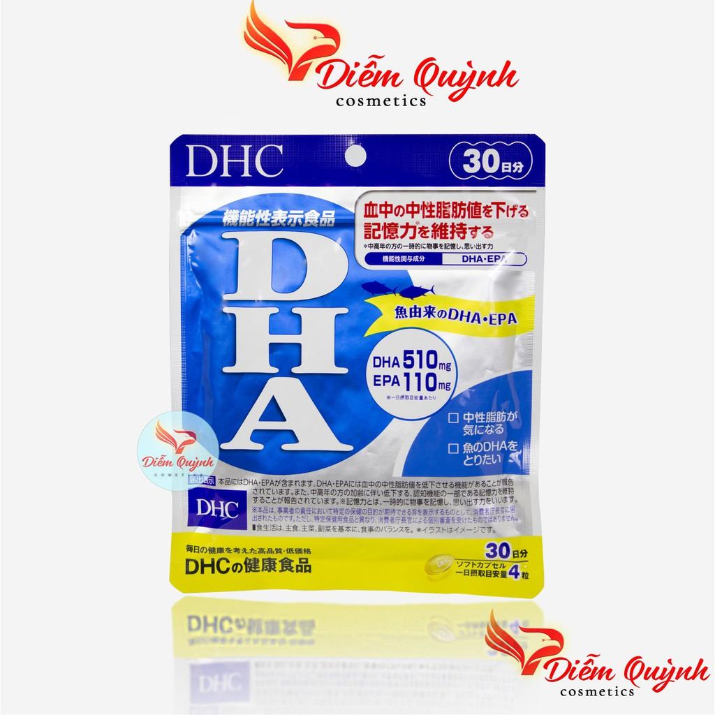 Viên Uống Bổ Não DHC Nhật Bản Bổ Sung DHA 30 Ngày