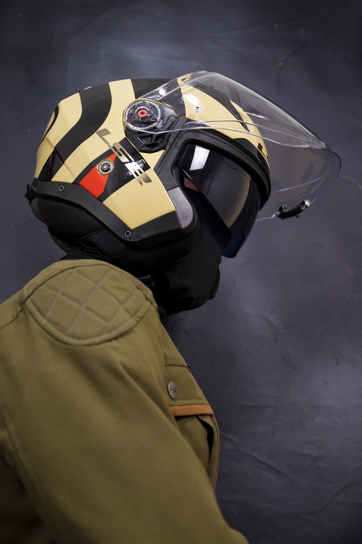 Mũ Bảo Hiểm 3/4 Hai Kính LS2 OF603 Infinity II