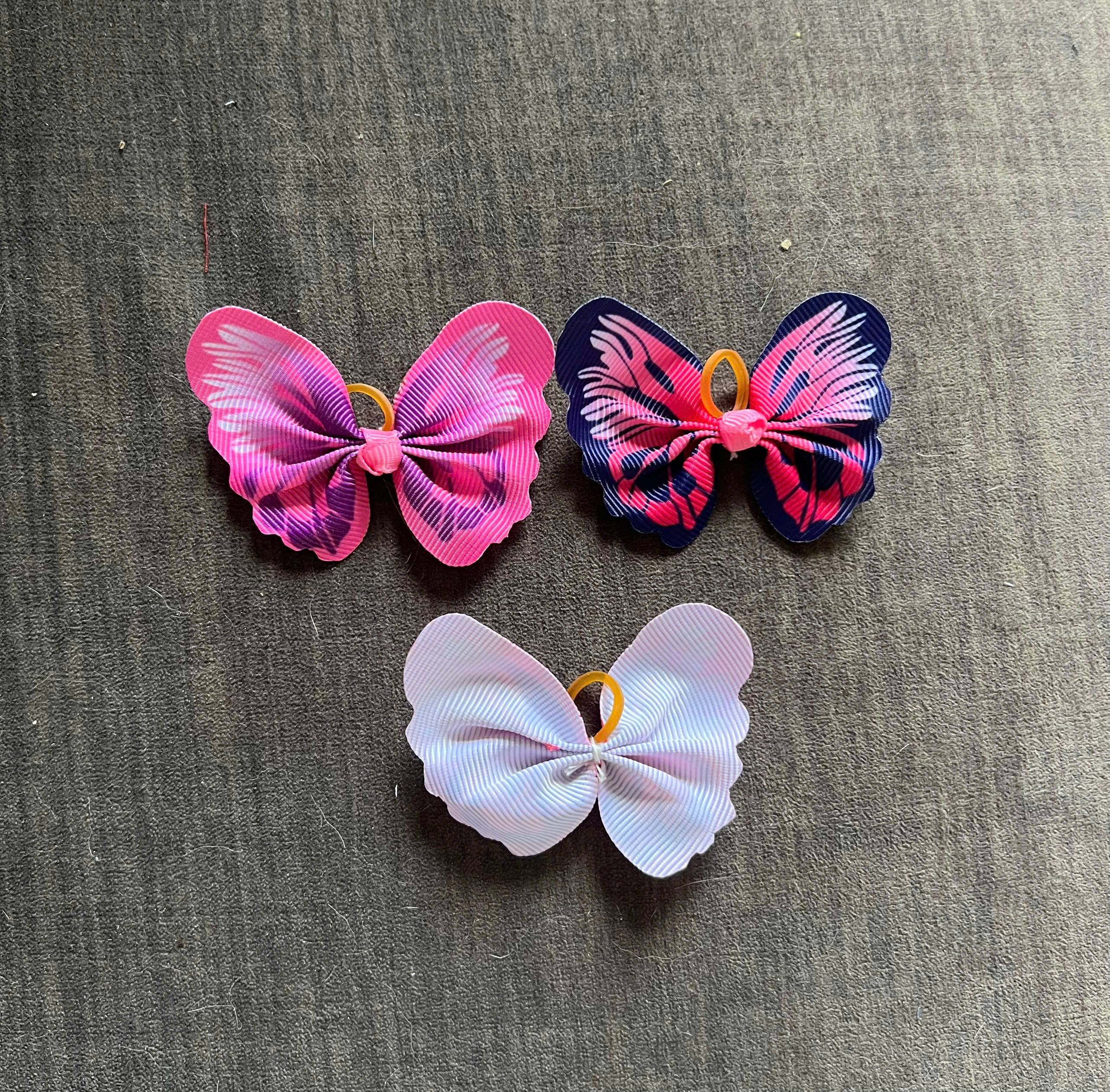 NƠ KẸP TÓC SANG TRỌNG NHIỀU MÀU DỄ THƯƠNG MÃ 14 XINH XẮN CHO THÚ CƯNG CHÓ MÈO