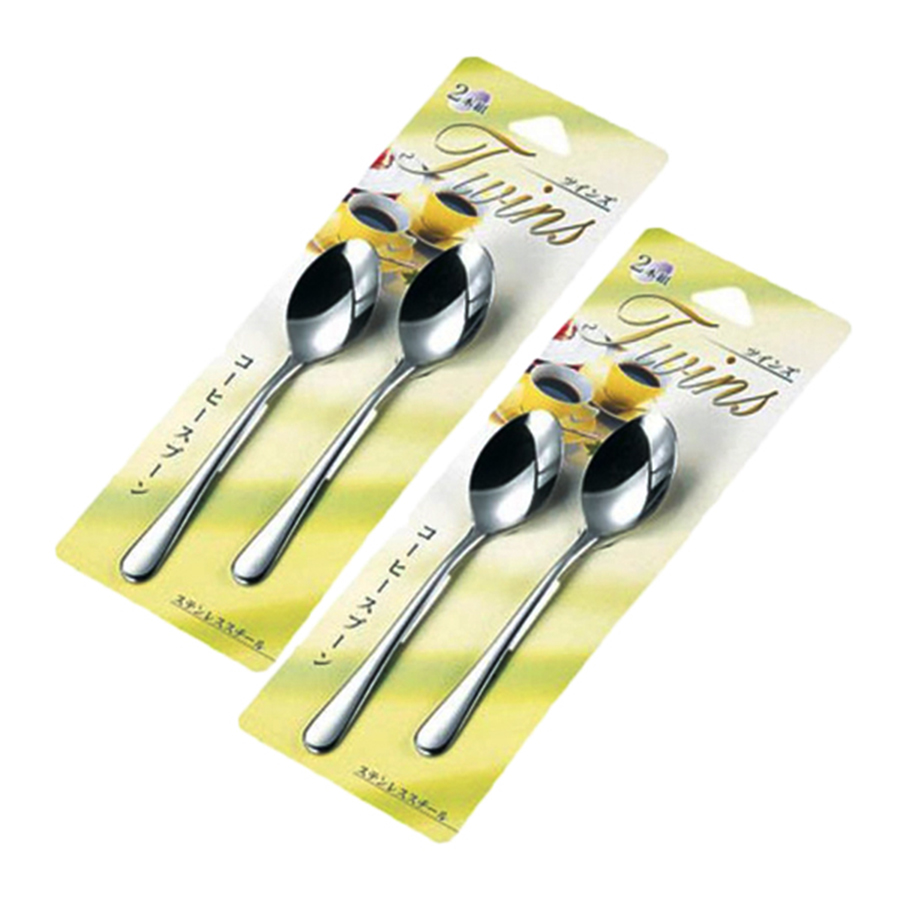 Combo Set thìa inox Twins uống trà