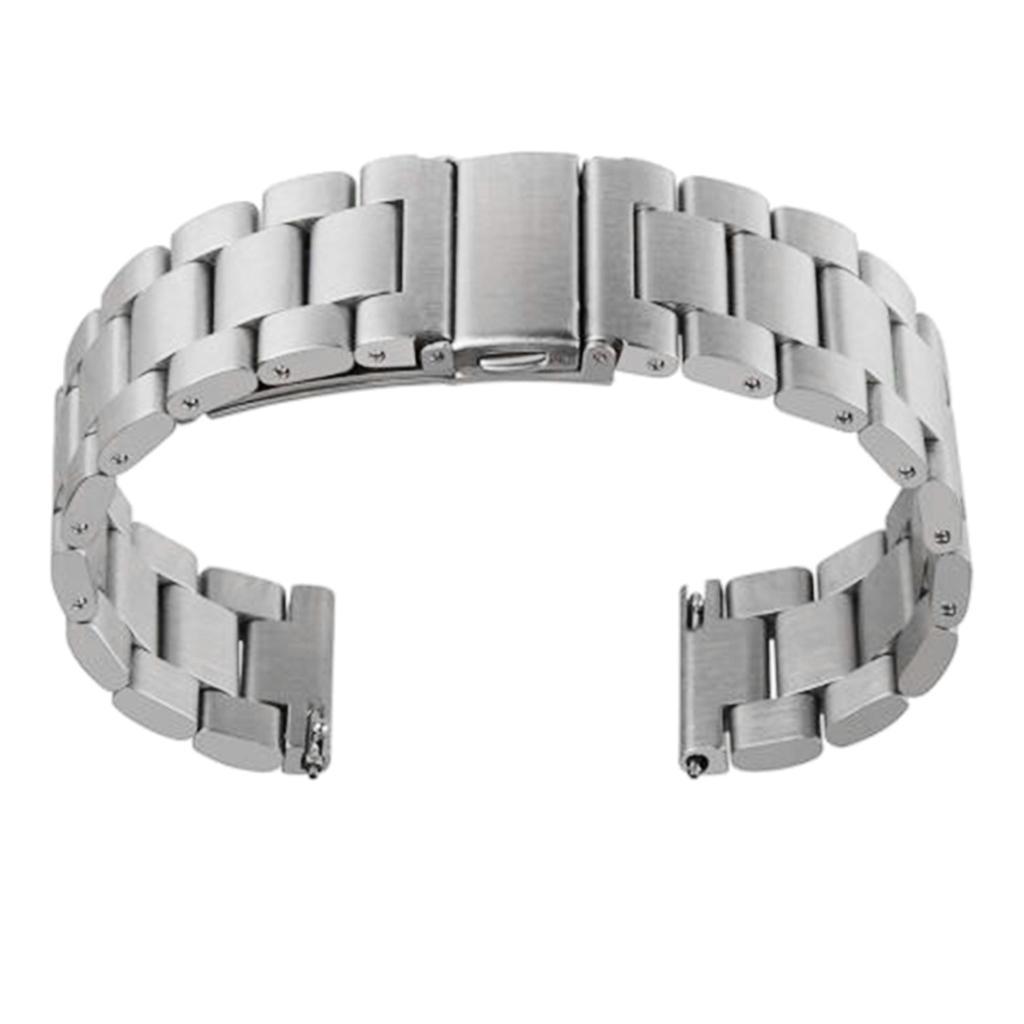 22mm adjustable bracelet stainless steel band for