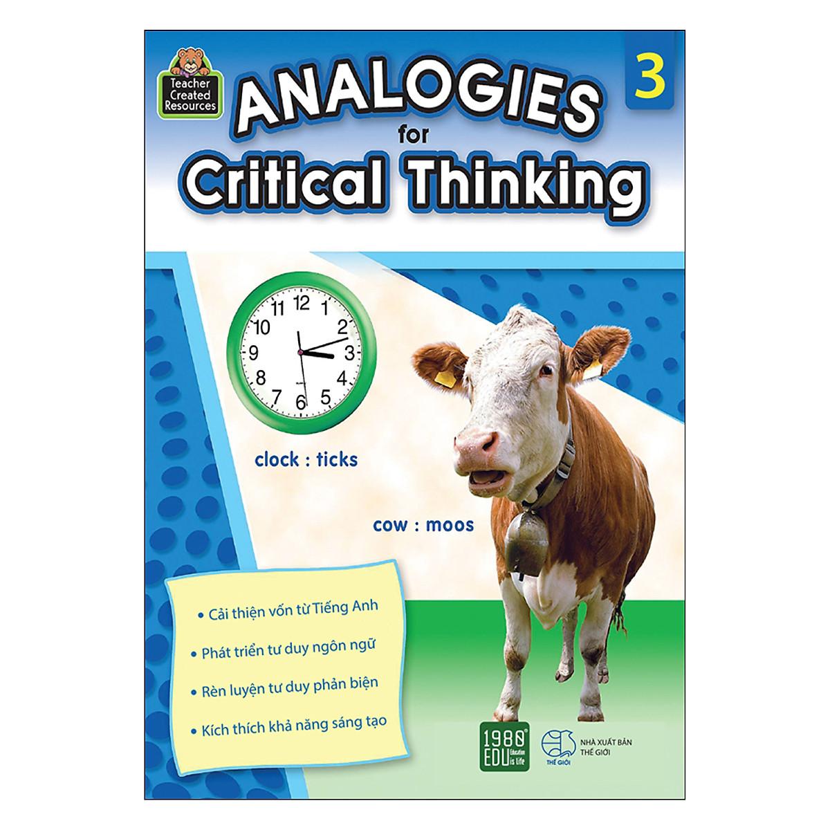 Hình ảnh Analogies for Critical Thinking (tập 3) - Bản Quyền