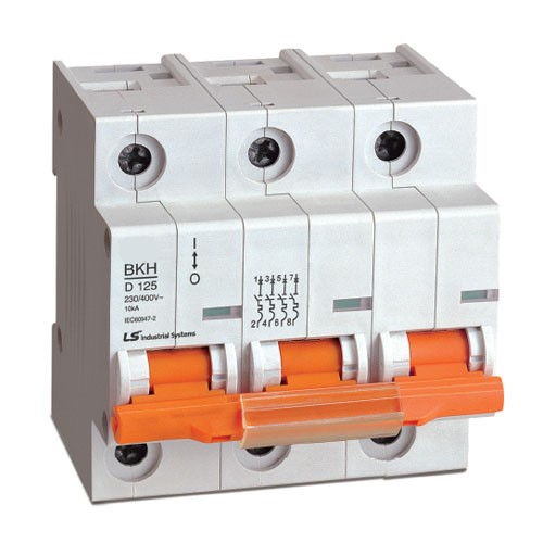 Cầu dao, Aptomat đóng ngắt 3 pha 3P 400V 125A