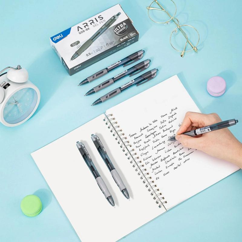 Bút Gel 0.5 mm - Deli EG08-BK